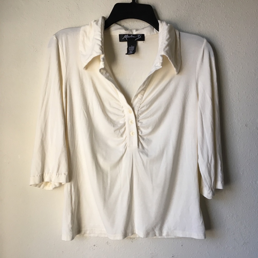 Elbow Length Sleeve Top